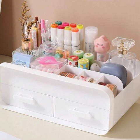 Wielofunkcyjny organizer na kosmetyki z szufladkami 26x10x16 cm CB46