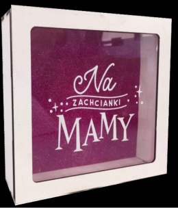 skarbonka 17,5 x 17,5cm ZACHCIANKI MAMY