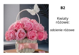 Flower Box Bukiet w koszyku B2