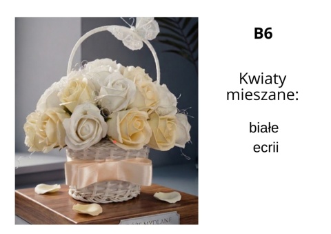 Flower Box Bukiet w koszyku B6