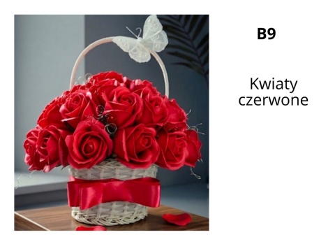 Flower Box Bukiet w koszyku B9