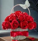 Flower Box Bukiet w koszyku B9