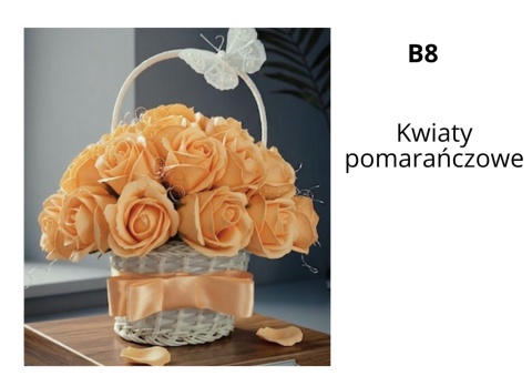 Flower Box Bukiet w koszyku B8