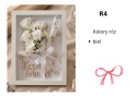 Kwiaty Mydlane w Ramce z napisem R4