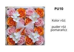 Kwiaty mydlane w pudełku duże PU10