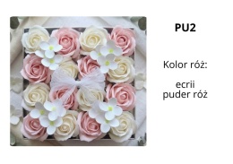 Kwiaty mydlane w pudełku duże PU2