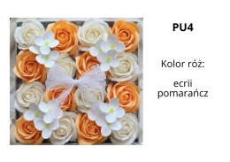 Kwiaty mydlane w pudełku duże PU4