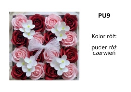 Kwiaty mydlane w pudełku duże PU9