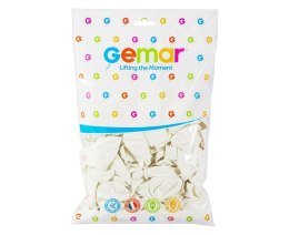 Balony 100szt BIAŁE ''10'' G90/01