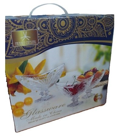 Patera/cukiernica kryształ 6szt. | LT8508