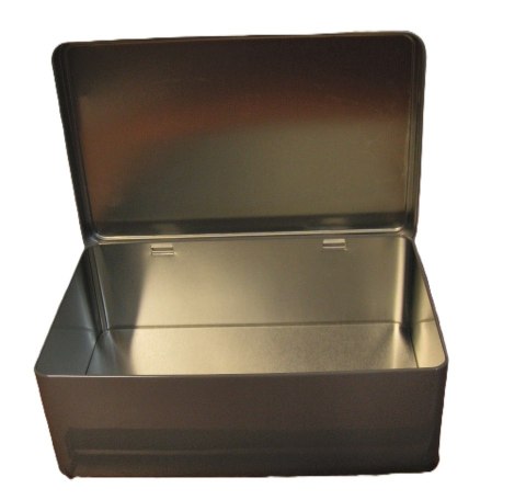 Przybornik puszka metalowa