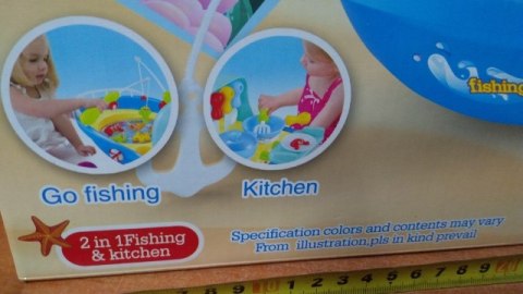 Gra interaktywna -statek wędkarki do łowienia ryb