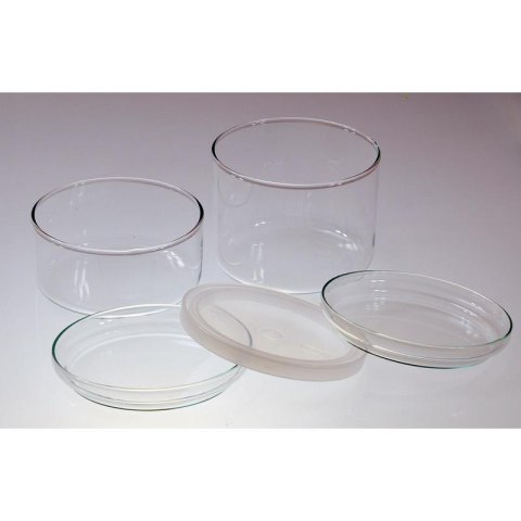 Pojemniki 2szt + pokrywki SIMAX żaroodporne