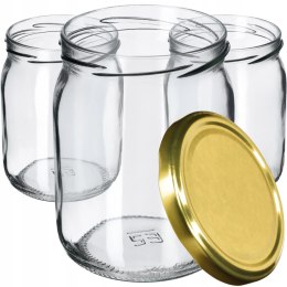 Słoik 540ml z zakrętką 8szt. | TO-540