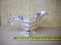 Sosjerka metalowa platerowana J3207